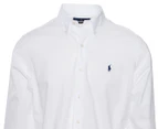 Ralph Lauren Men's Natural Stretch Classic-Fit Sport Shirt - White
