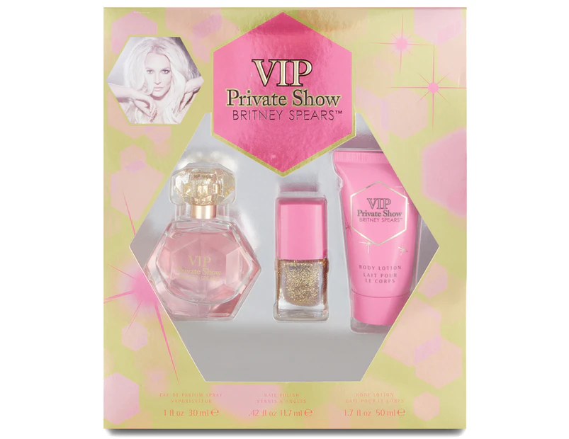 Britney Spears VIP Private Show For Women 3-Piece Perfume Gift Set