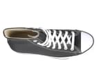 Converse Chuck Taylor Unisex All Star Leather High Top Sneakers - Black 4
