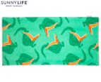 Sunnylife Kids' Towel - Crocodile/Green/Orange