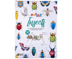 Puzzle Books Insects Illustrated Book, 3D Puzzle & Colouring Book Hardcover Book