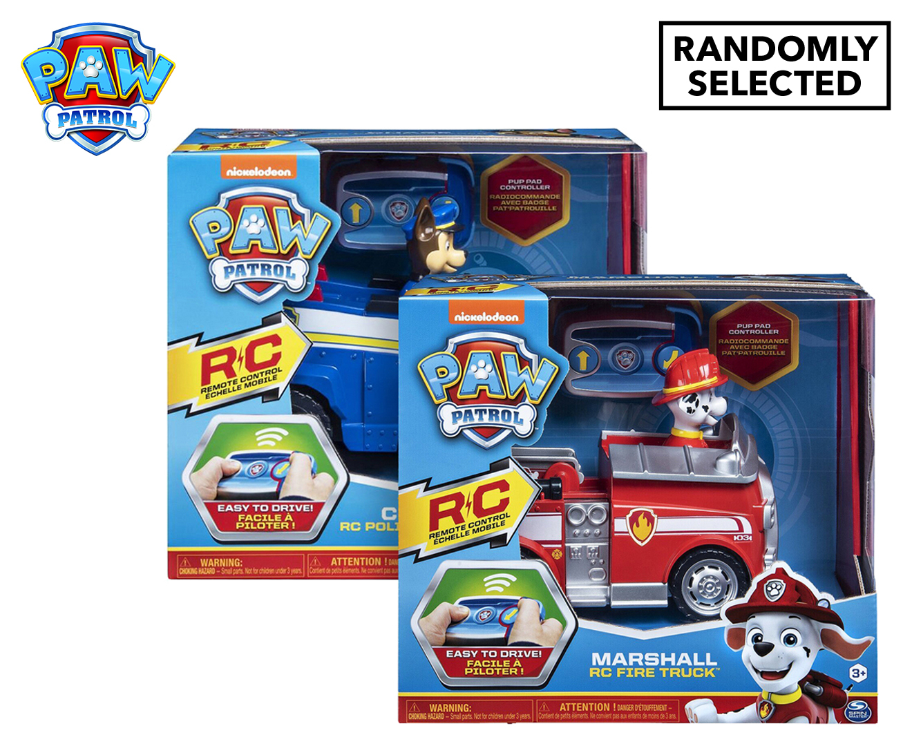 Marcus' Patrol: Fire Truck cartoon toy and book pack - 6…