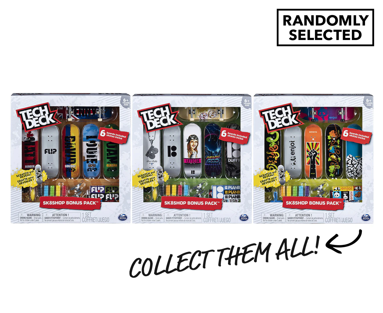 Tech Deck Sk8shop Series 1 Bonus Pack - Randomly Assorted