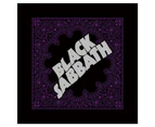 Sabbath Bandana Classic Wavy Logo Official   (21In X 21In) - Black