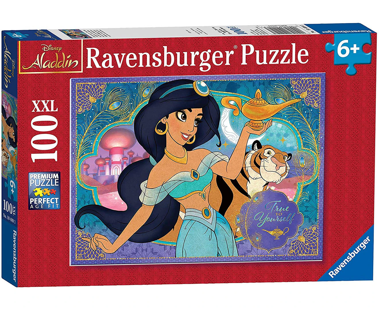 Ravensburger Disney Aladdin Princess Jasmine 100-Piece Glitter Jigsaw Puzzle