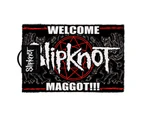 Slipknot Pentagram Welcome Maggot Doormat