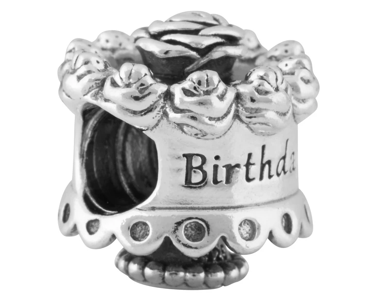 Pandora Birthday Cake Charm - Silver