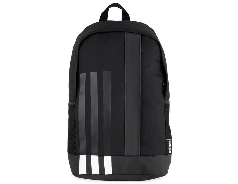 Adidas 22.5L 3-Stripes Linear Backpack - Black/White