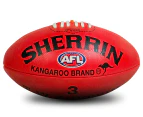 Sherrin Kangaroo Brand Size 3 Football - Red