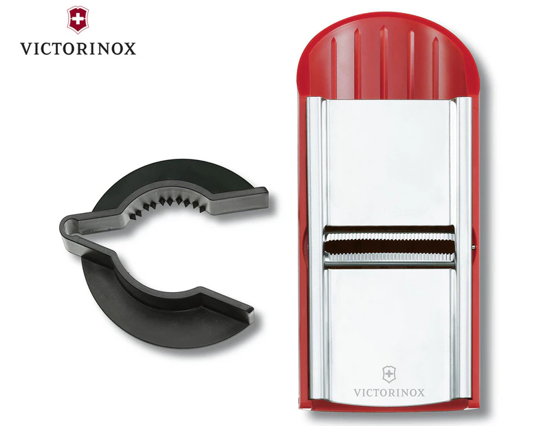 Victorinox 3-In-1 Hand Slicer - Stainless Steel/Red