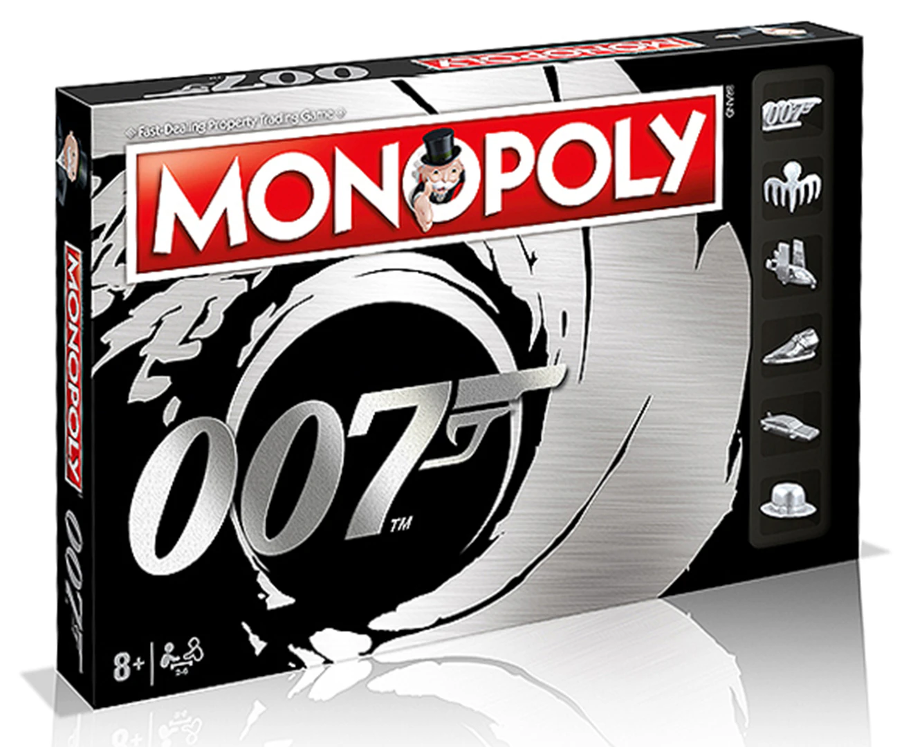 Monopoly James Bond 007 Edition Classic Tabletop Family/Party Board Game 8+