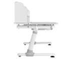 Ergovida Giant E504 Adjustable Height Desk - Grey/White