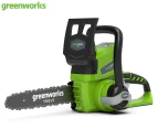 Greenworks 24V Cordless 25cm Chainsaw (Skin Only)