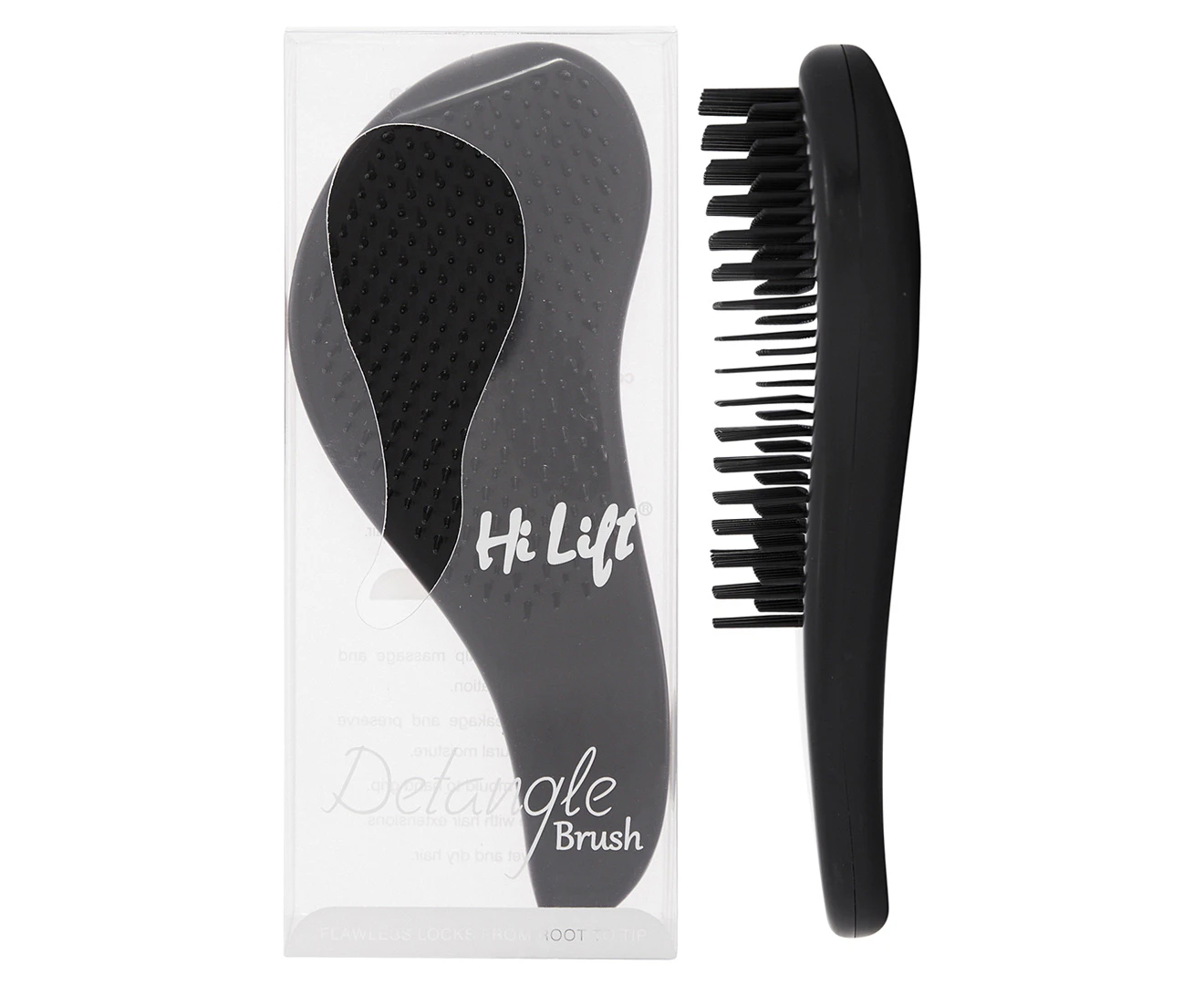 Hi Lift Detangle Brush - Black