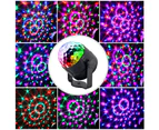 Sound Activated Party Lights Disco Ball Party Decorations 3W RGB LED Light Show Music Activated DJ Light