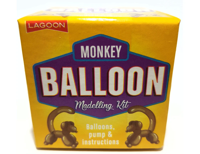 Lagoon Animal Balloon Modelling Kit [Monkey] .au