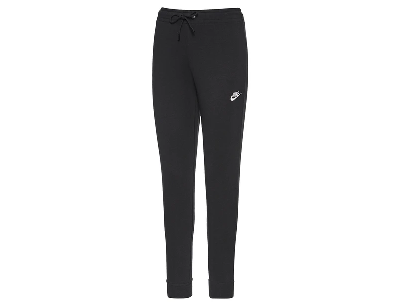 Nike Sportswear Women's Essential Slim Fit Fleece Trackpants / Tracksuit Pants - Black