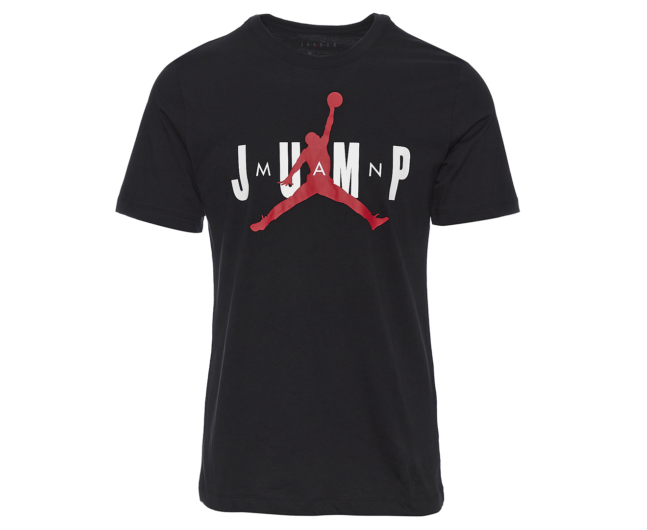 Nike Mens Jordan Jumpman Crew Tee T Shirt Tshirt Blackgym Red Nz 