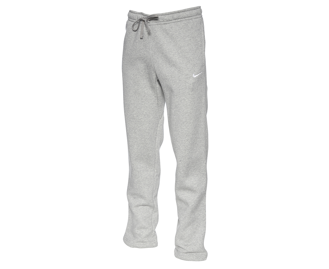Nike Men's Club Fleece Trackpants / Tracksuit Pants - Dark Grey Heather ...