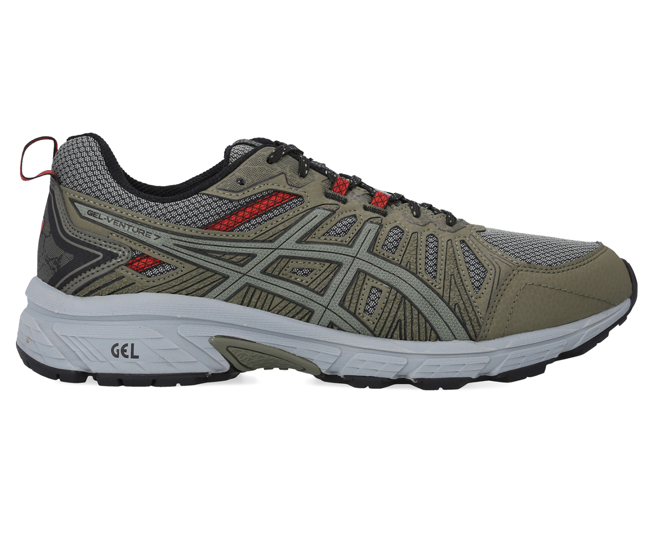 ASICS Men's GEL-Venture 7 Trail Running Shoes - Mantle Green/Lichen ...