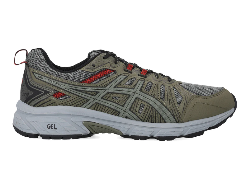 ASICS Men's GEL-Venture 7 Trail Running Shoes - Mantle Green/Lichen Green