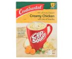 7 x 2pk Continental Cup A Soup Creamy Chicken with Lots of Noodles