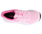 ASICS Grade-School Girls' Contend 6 Running Shoes - Cotton Candy/White