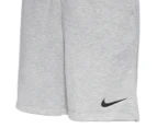 Nike Men's Dri-FIT Fleece Training Shorts - Dark Grey Heather