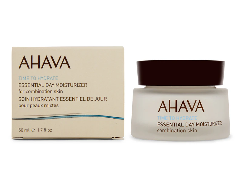 Ahava Time to Hydrate Essential Day Moisturiser for Combination Skin 50mL