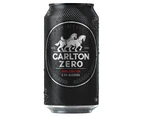 Carlton Zero Beer Case 24 x 375mL Cans