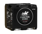 Carlton Zero Beer Case 24 x 375mL Cans