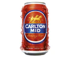 Carlton Mid Beer Case 30 x 375mL Cans