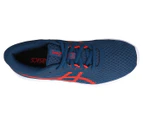 ASICS Grade-School Boys' Patriot 11 Running Shoes - Mako Blue/Classic Red