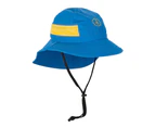 Solbari UV Sun Protection Kid's Playtime Sun Hat Protective UPF 50+ - Aquamarine / White Mesh