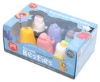 Micador Early Start Besties Baby Barnyard Washable Markers 6-Pack