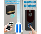 Video Doorbell Wi-Fi Wireless with Ding Dong Extender, Supports iOS & Android