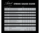 Artist BST45130 5 String Bass Guitar Strings - 6 pack