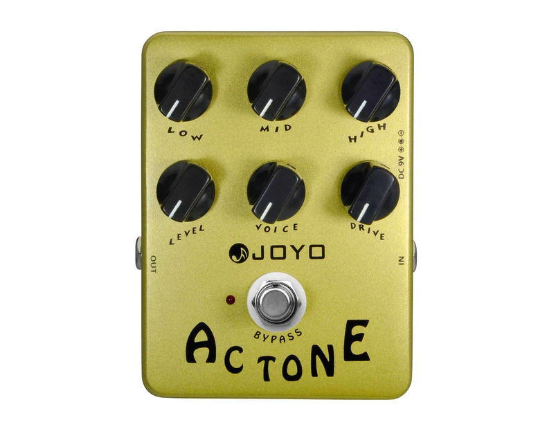 Joyo JF13 AC Tone Guitar Effects Pedal & Amp Simulator