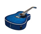 Artist LSPCEQ Blue Beginner Acoustic Electric Guitar Pack