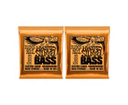 Ernie Ball 2833 Bass Guitar Strings Hybrid Slinky 45-105 - 2 Pack