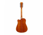Artist LSP12CEQNT Beginner 12 String Acoustic Guitar Pack w/ EQ