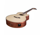 Artist ABJ60CEQ Natural Acoustic Electric Bass w/ EQ