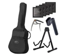 Artist LSP34 3/4 Size Beginner Acoustic Guitar Ultimate Pack - Natural