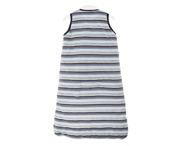 uh-oh! Sleeveless Baby Sleeping Bag with a 2.5 tog Warmth Rating Multi Blue Stripe