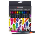 Micador 12-Pack Stylist Brush Dual Tip Markers Set
