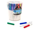 Micador 100-Pack Triangle Easy Grip Markers Tub