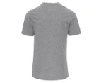 Nike Men's Jordan Jumpman Embroidered Tee / T-Shirt / Tshirt - Carbon Heather/White