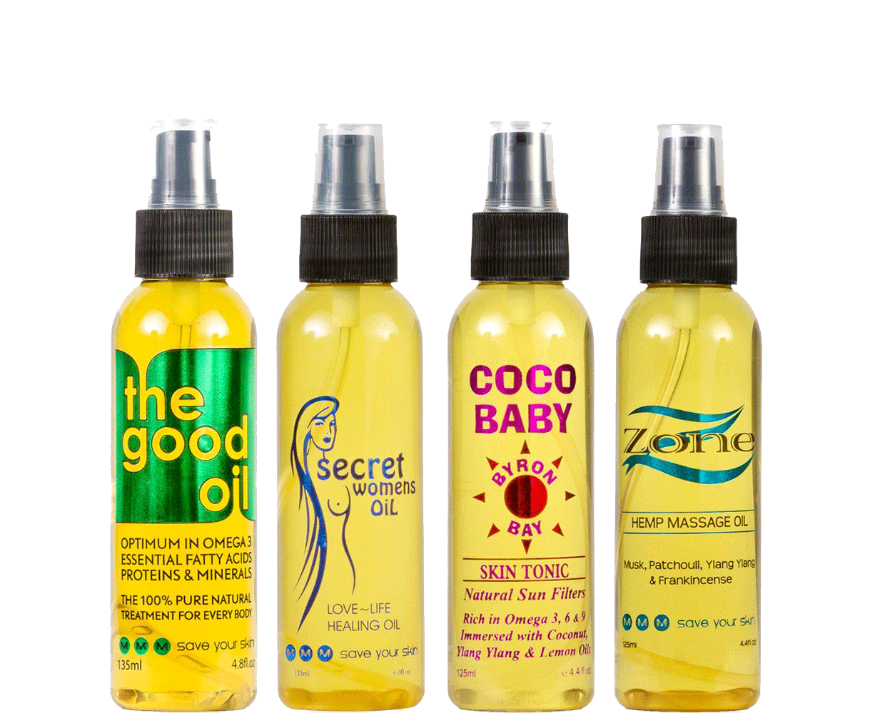 Goddess Skin - In an Instant; Natural Oil Pack - Body + Skin Gift Package Set