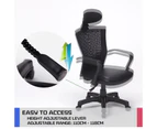Korean Office Chair Ergonomic Chill Computer Gaming - Black