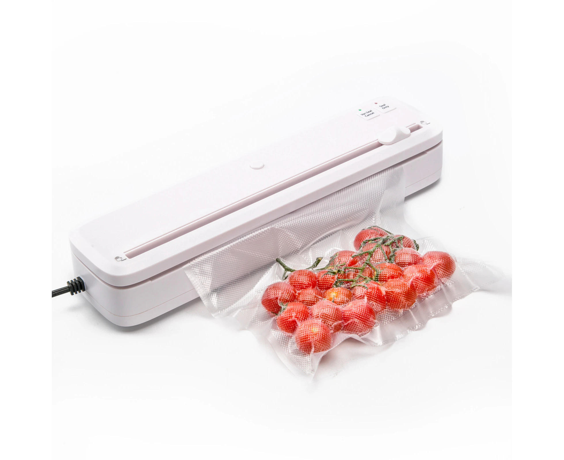 Home Ready 100W White Kitchen Vacuum Food Sealer Sous Vide Machine